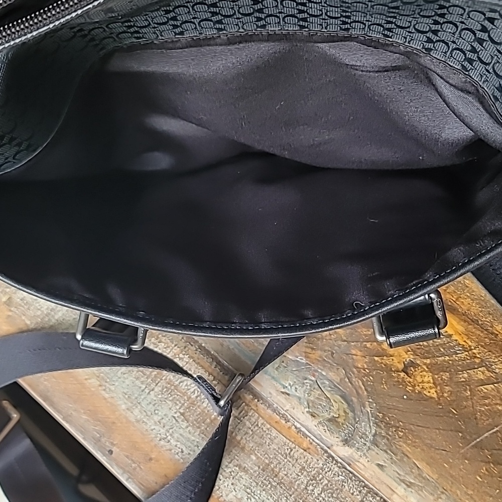 Coach Heritage Signature Embossed PVC Commuter - Picture 16 of 16